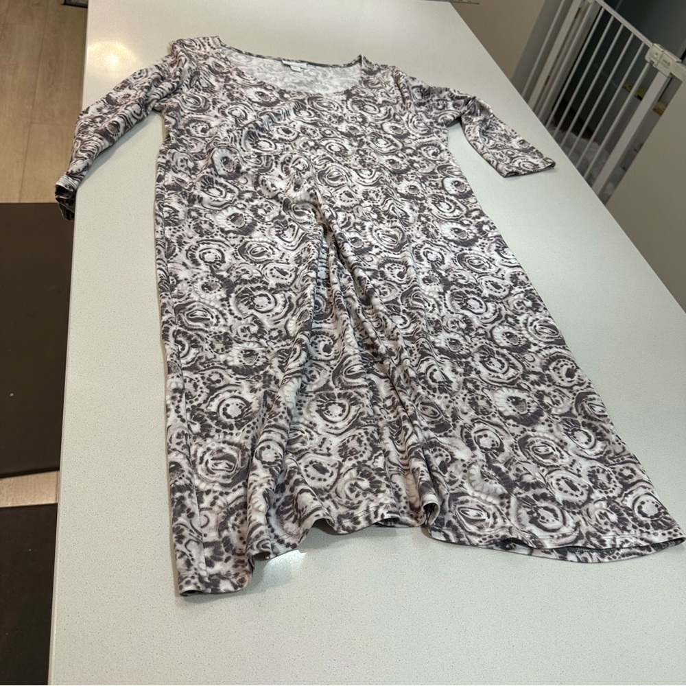 Pure Jill j Jill 3/4 sleeve tshirt dress